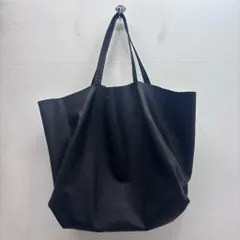 CELINE セリーヌ Horizontal Cabas Leather Tote Bag レザートートバッグ ブラック 【中目黒A12】