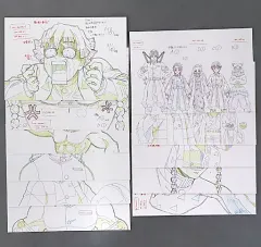 【中古】ポストカード 第一話 遊郭編 次回予告原画ポストカードセット 「鬼滅の刃 無限列車編・遊郭編 キャラクター絵巻カフェ in ufotable Cafe×マチ★アソビCAFE 第二期」