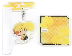 【中古】雑貨 我妻善逸 ゆらふわアクリルマスコット フラワーver. 「鬼滅の刃」