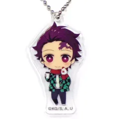 【中古】雑貨 竈門炭治郎 「劇場版 鬼滅の刃 無限列車編×ローソン アクリルキーホルダー(ローソン冬服)」