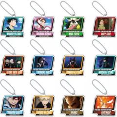 [중고] 잡화 전 12종 세트 [내 히어로 아카데미아 THE MOVIE 월드 히어로즈 미션 트레이딩 아크릴 열쇠 고리]