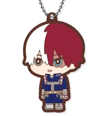 【中古】キーホルダー 轟焦凍 「僕のヒーローアカデミア もふもふ ラバーマスコット」