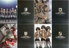 【中古】クリアファイル A4クリアファイルセット(4枚組) 「進撃の巨人 Reading＆Live Event Attack 音 体感」