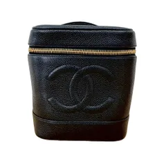 CHANEL シャネル キャビアスキン バニティバッグ ハンドバッグ