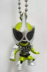 【中古】キーホルダー・マスコット(キャラクター) 7.仮面ライダーアクセルブースター 「仮面ライダー大集合スイング6」