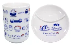【中古】マグカップ・湯のみ(キャラクター) なりきりおすし おすし陶磁器セット 「すみっコぐらし」
