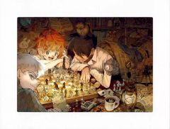 [중고] 잡화 집합 문화 메탈 아트 보드 [약속의 네버랜드] 점프 GIGA 2020 SPRING 응모자 전원 서비스