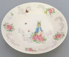 【中古】皿・ボウル No.5 ピーターラビット パスタカレー皿 「ピーターラビット」 だんぜん!ダイソーdeたくさんワクワクシールキャンペーン品 第1弾のサムネイル
