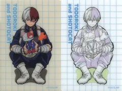 【中古】雑貨 轟焦凍＆ショートキャット 「僕のヒーローアカデミア トレーディングビジュアルプレートコレクション MHAnimals」