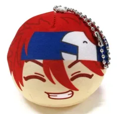 【中古】ぬいぐるみマスコット・ぬいぐるみバッジ 喜屋武暦(素顔) 「SK∞ エスケーエイト おまんじゅうにぎにぎマスコット」 エンスカイショップ限定BOX購入特典