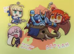 【中古】雑貨 熊本ver. アクリルキーホルダーセット(3個組) 「Fate/Grand Order FGO冬祭り 2018-2019 ～トラベリング大サーカス!～」 熊本会場限定