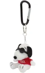 【中古】キーホルダー スヌーピー(ジョー・クール/座り) カラビナマスコット 「PEANUTS(SNOOPY)」