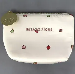 【中古】ティッシュケース・ティッシュカバー 総柄(フルーツ柄) ティッシュポーチ 「あつまれ どうぶつの森 meets GELATO PIQUE」