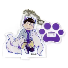 【中古】雑貨 一松(ペルシャ) 「おそ松さん×ねこ展 アクリルスタンドキーホルダー 2nd」