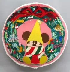 【中古】クッション・本体 リルリンリン(帽子イエロー) クッション 「ディズニー・クリスマス2022」 東京ディズニーリゾート限定 ジャングルカーニバル・アブーズ・バザール ゲーム景品