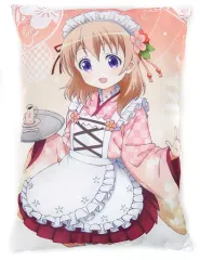 【中古】クッション・抱き枕・本体(キャラクター) ココア クッション～和メイドココアver.～ 「一番くじ ご注文はうさぎですか??～和カフェ、はじめました!～」 B賞 