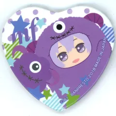 【中古】バッジ・ピンズ(キャラクター) 逢坂壮五 「アイドリッシュセブンカフェ～アイナナパレード～ ハート型缶バッジ」