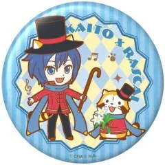 【中古】バッジ・ピンズ(キャラクター) KAITO＆ラスカル(SD) 「初音ミク×あらいぐまラスカル 2019 おっきめ缶バッジコレクション」