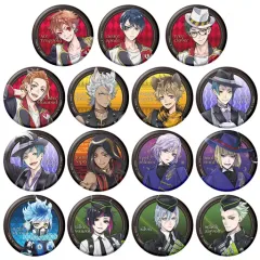 【中古】バッジ・ピンズ 全15種セット 「ディズニー ツイステッドワンダーランド カプセル缶バッジ vol.2」