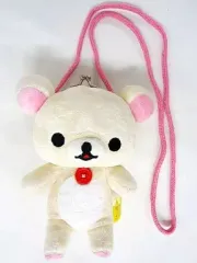 【中古】バッグ(キャラクター) コリラックマ ぬいぐるみがまぐちポーチ 「リラックマ」