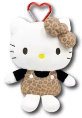 【中古】バッグ ハローキティ(ヒョウ柄) カラビナ付きビッグポーチ 「サンリオキャラクターズ」
