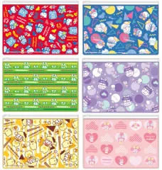 【中古】バッグ(キャラクター) 全6種セット 「おそ松さん×サンリオキャラクターズ クリアフラットポーチ」