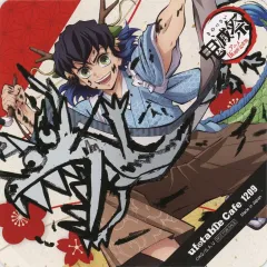 【中古】コースター 嘴平伊之助 ランダムスクエアコースター 「鬼滅の刃 鬼滅祭 ～アニメ伍周年記念祭～×ufotable Cafe TO GO」 『辰年』ドリンク注文特典