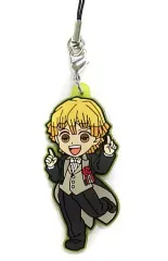 【中古】雑貨 我妻善逸 「鬼滅の刃 鬼滅祭オンライン -アニメ弐周年記念祭- ランダムラバーストラップ」 ANIPLEX+受注生産限定