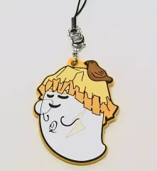 【中古】雑貨 我妻善逸「Q-pot.×鬼滅の刃 第2弾 ランダムオバケちゃんラバーストラップ」
