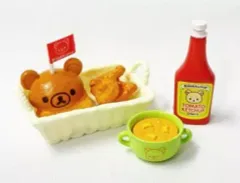 【中古】トレーディングフィギュア 4.さくさくフィッシュバーガー 「リラックマ まくまくハンバーガー」