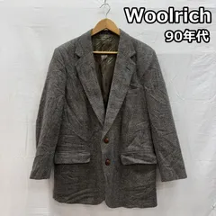 ウールリッチ 90年代 ビンテージ ヘリンボーン テーラード ジャケット くるみボタン 90s VINTAGE メンズ - ISItems【USED】【古着】【中古】50151537