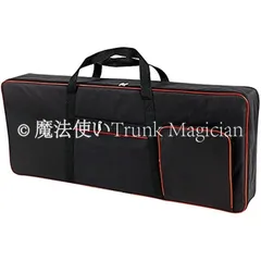 【特価】人気商品★キーボードソフトケース　保護クッション入 防水 背負える キーボード キャリーケース リュック 2WAY 61鍵 電子ピアノ シンセサイザーCZH122P016
