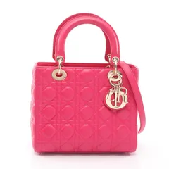 Dior ディオール LADY DIOR レディディオール カナージュ ハンドバッグ