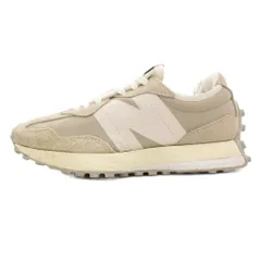 ニューバランス NEW BALANCE スニーカー 24cm シューズ ローカット ロゴ ベージュ WS327EC /AE