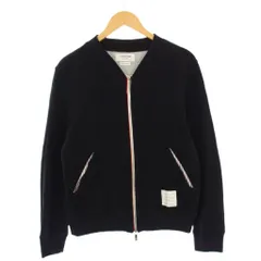 トムブラウン THOM BROWNE ループバック オーバーサイズ RWB ストライプ ジャケット ブルゾン 2 黒 MJT015AK8282 /KHのサムネイル