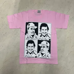 LA発 NARCOS ナルコス 密売人 パブロ グラフィック 半袖 ヘビーウェイト Tシャツ ピンク (GTS111P)