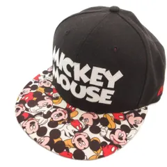 ニューエラ NEW ERA 東京ディズニーリゾート ミッキー 9FIFTY キャップ ウール 黒 ブラック /UO