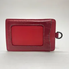 3267 BOTTEGA VENETA ボッテガヴェネタ イントレチャート レッド 赤 パスケース カード入れ