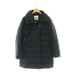 モンクレール MONCLER GERBOISE ダウンコート ジャケット ジップアップ 1 紺 /NR ■OS
