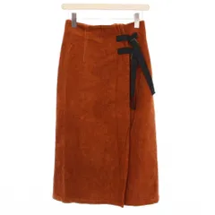 ローズバッド ROSE BUD タイトスカート ロング コーデュロイ F 茶 600-8234025 /BM