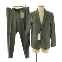 アバハウス ABAHOUSE セットアップスーツ テーラードジャケット パンツ 48 グレー /DO ■OS