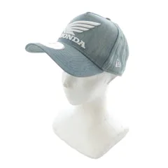 ニューエラ 9FORTY AF HONDA WASHED DENIM キャップ 帽子 ロゴ 水 ライトブルー