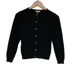 TOCCA(トッカ) カーディガン サイズXS レディース - 黒 長袖/ラインストーン