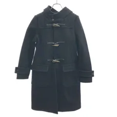 HYKE ハイク 19AW DUFFLE COAT ウールメルトンダッフルコート 192-17158 ネイビー 2のサムネイル