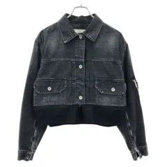 2026年最新】sacai デニムジャケット ブラックの人気アイテム - メルカリ