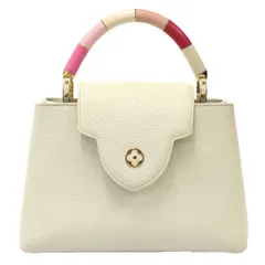 LOUIS VUITTON ルイヴィトン Capucine BB Bag カプシーヌ トリヨンレザーショルダーハンドバッグ M21646 ホワイト