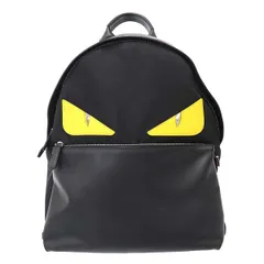 FENDI フェンディ モンスター バッグバグス ナイロンレザーバックパック リュック 7VZ012 ブラックのサムネイル