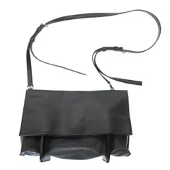 discord by Yohji Yamamoto ディスコードバイヨウジヤマモト 14AW レザーショルダーバッグ DF-I09-708 ブラックのサムネイル