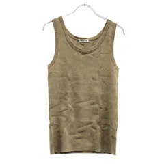 Deuxieme Classe EVERYDAY I LIKE. ドゥーズィエムクラス エヴリデイアイライク 21SS リブタンクトップ 21-080-500-8220 ベージュ Fのサムネイル
