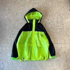 90s 【OLD GAP】 オールドギャップ ナイロン マウンテンパーカー 蛍光イエロー size.XL
